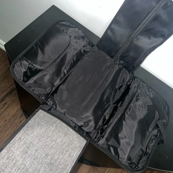 Gray Diaper Bag with Changing Mat included